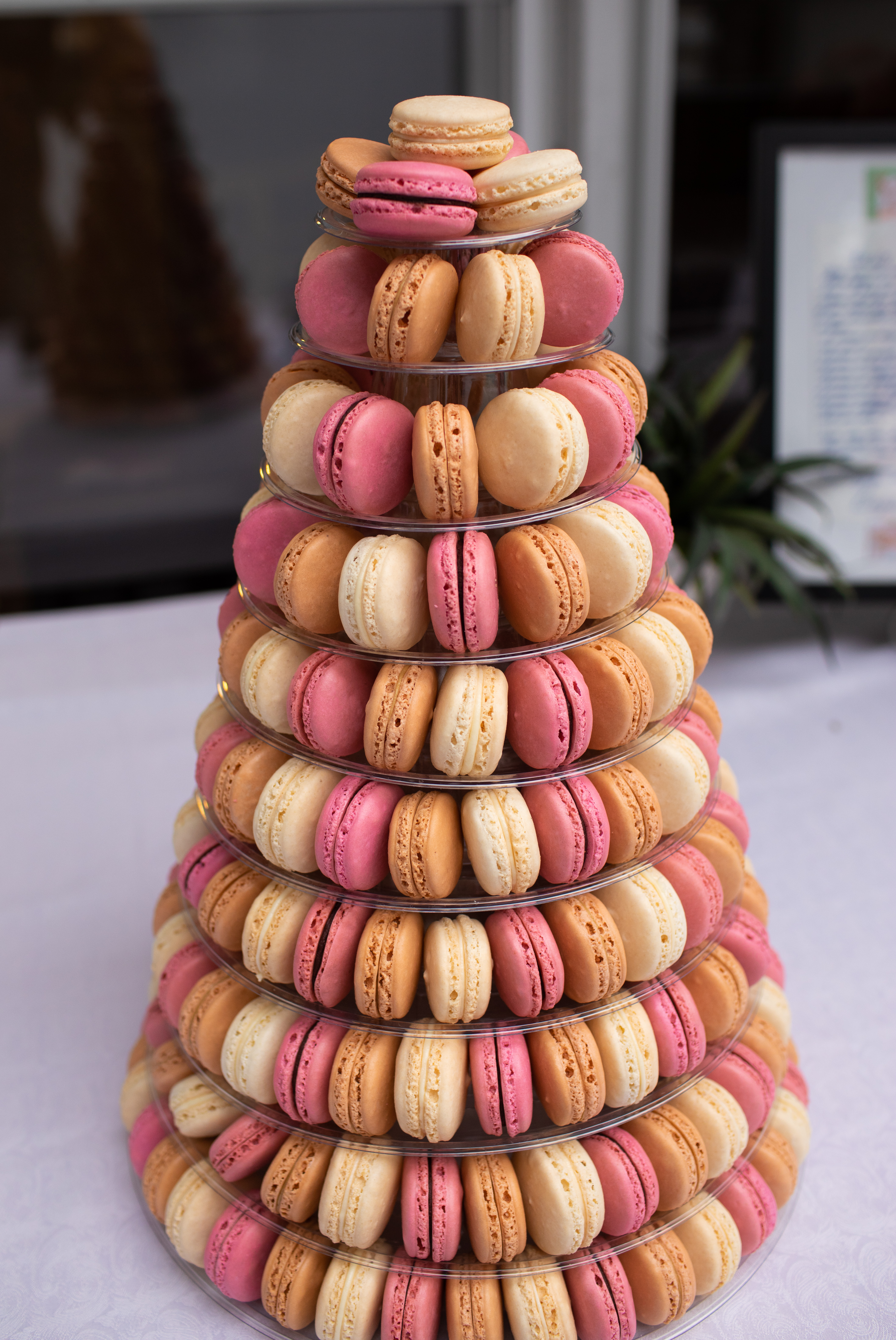 Macaron Wedding Towers in Minneapolis